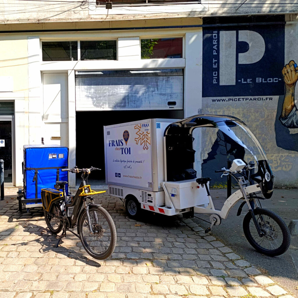 Équipements vélos cargo livraison Frais chez Toi